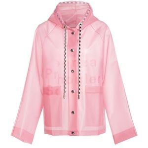 NWT Pink rain jacket